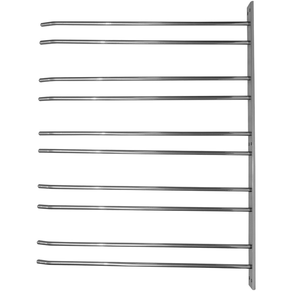 Glashangers voor wandmontage - zilver, 20 glazen - Hippie de Luxe