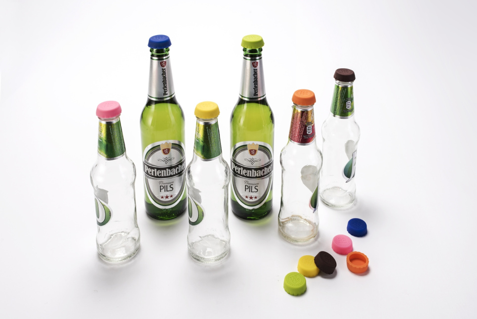 Caps in siliconen, 6-pack - Cellardine