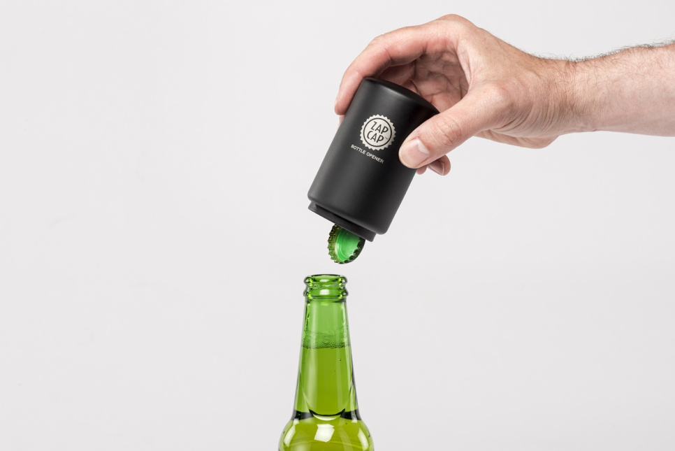 Zapcap, dopopener in roestvrij staal - Cellardine