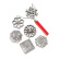 Set rozet- en timbaalijzers - Nordic Ware