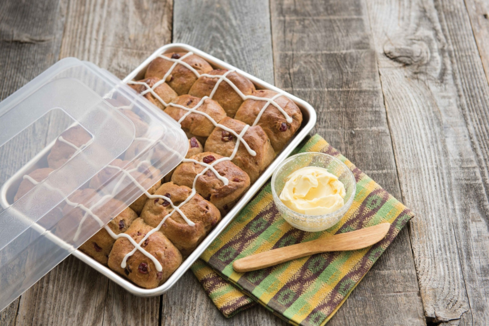 Aluminium bakplaat met deksel, Quarter - Nordic Ware