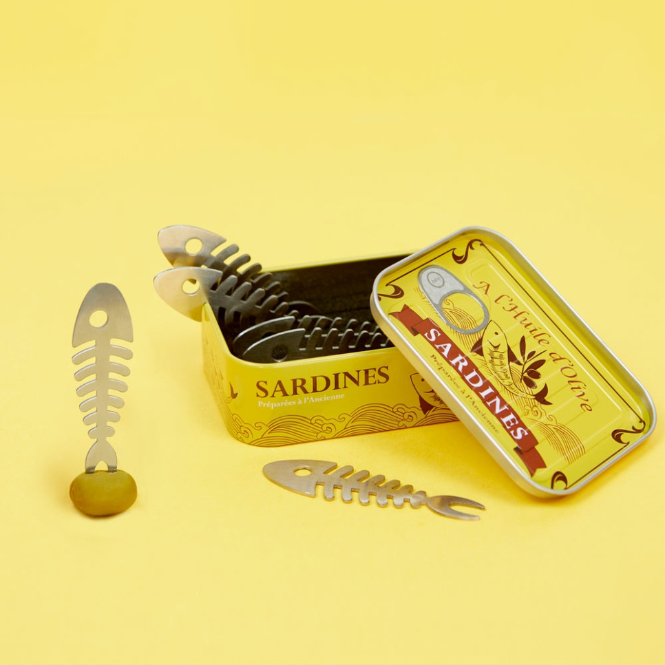 Snackvorkjes, Sardines, 6 stuks - Balvi