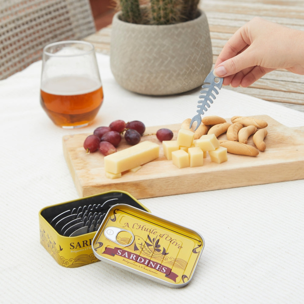 Snackvorkjes, Sardines, 6 stuks - Balvi