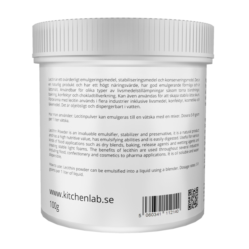 Lecithine (E322) - The Kitchen Lab