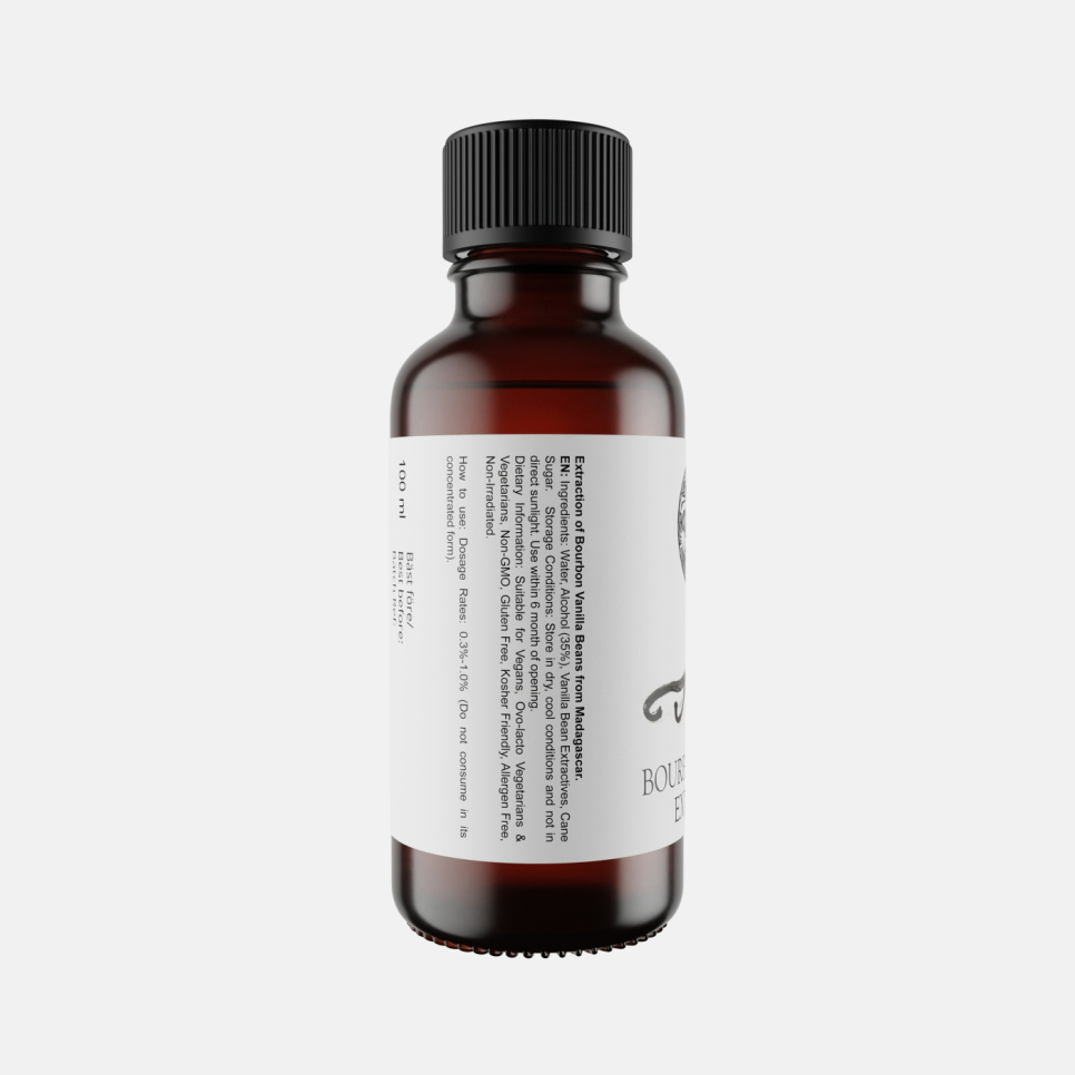 Bourbon vanille-extract, 100 ml - The Kitchen Lab