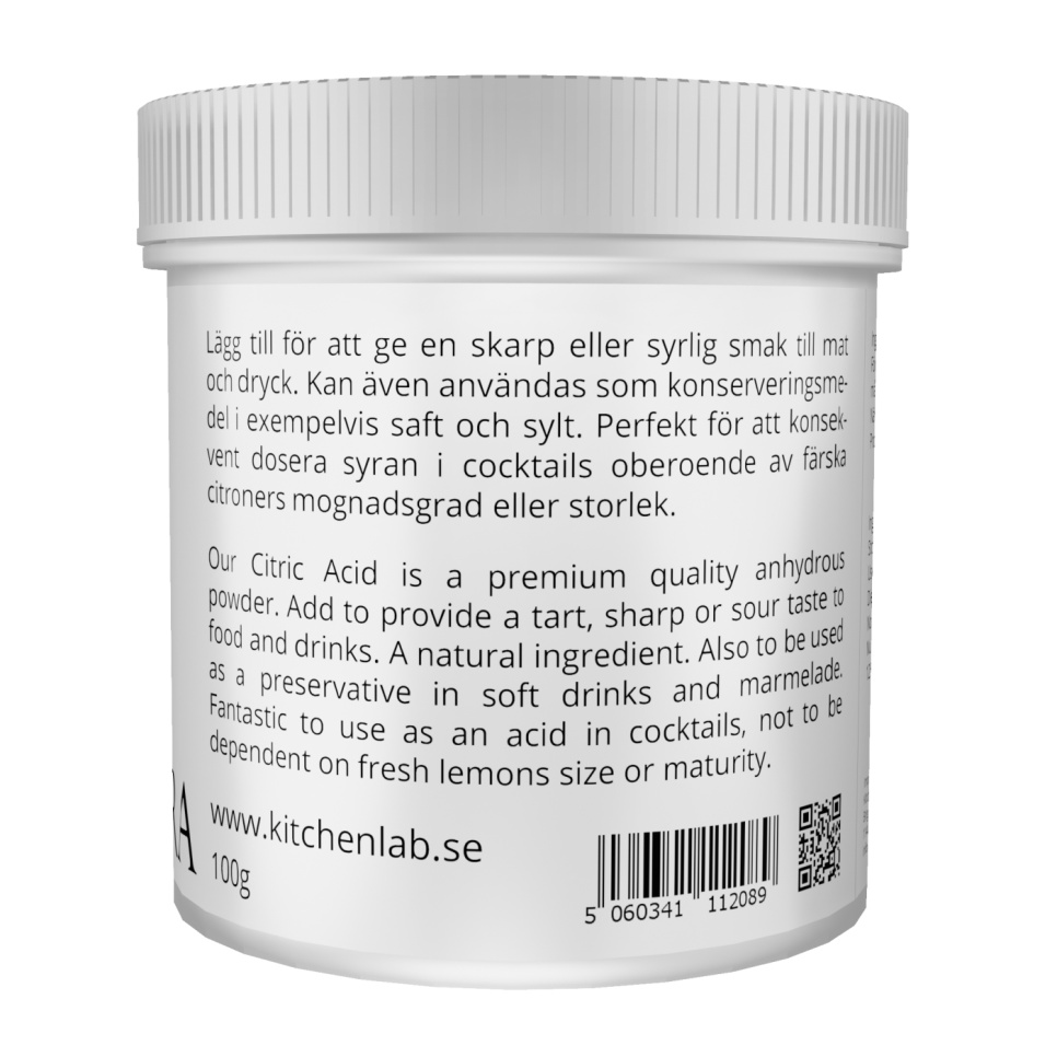 Citroenzuur (E330) - The Kitchen Lab Citroenzuur (E330) - The Kitchen Lab