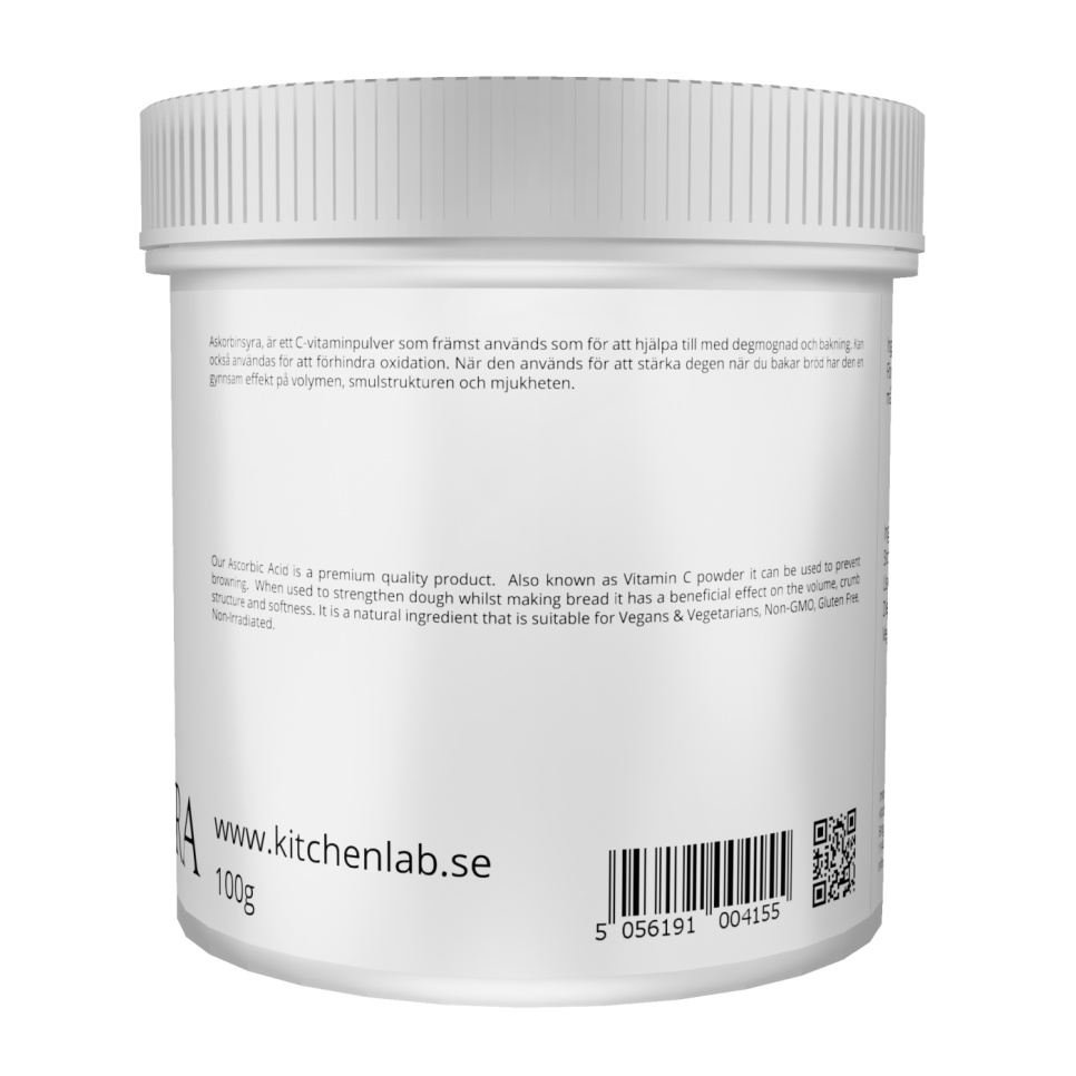 Ascorbinezuur (E300) - The Kitchen Lab - 100 g