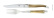 Mes en vork, handvat licht hoorn, gepolijst, Tradition - Forge de Laguiole Mes en vork, handvat licht hoorn, gepolijst, Tradition - Forge de Laguiole