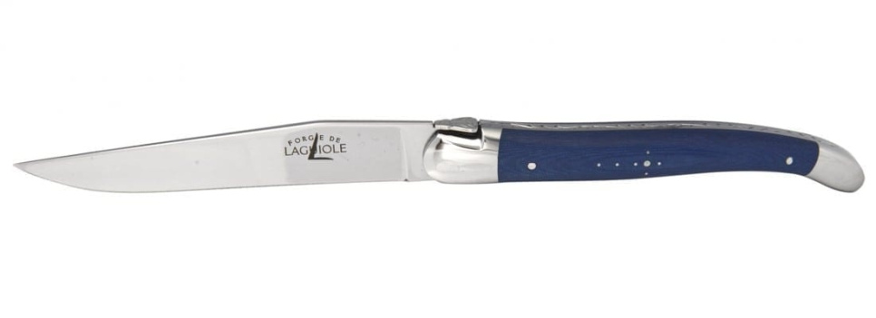 Set van 6 handgemaakte steakmessen, micarta handvatten - Forge de Laguiole Set van 6 handgemaakte steakmessen, micarta handvatten - Forge de Laguiole