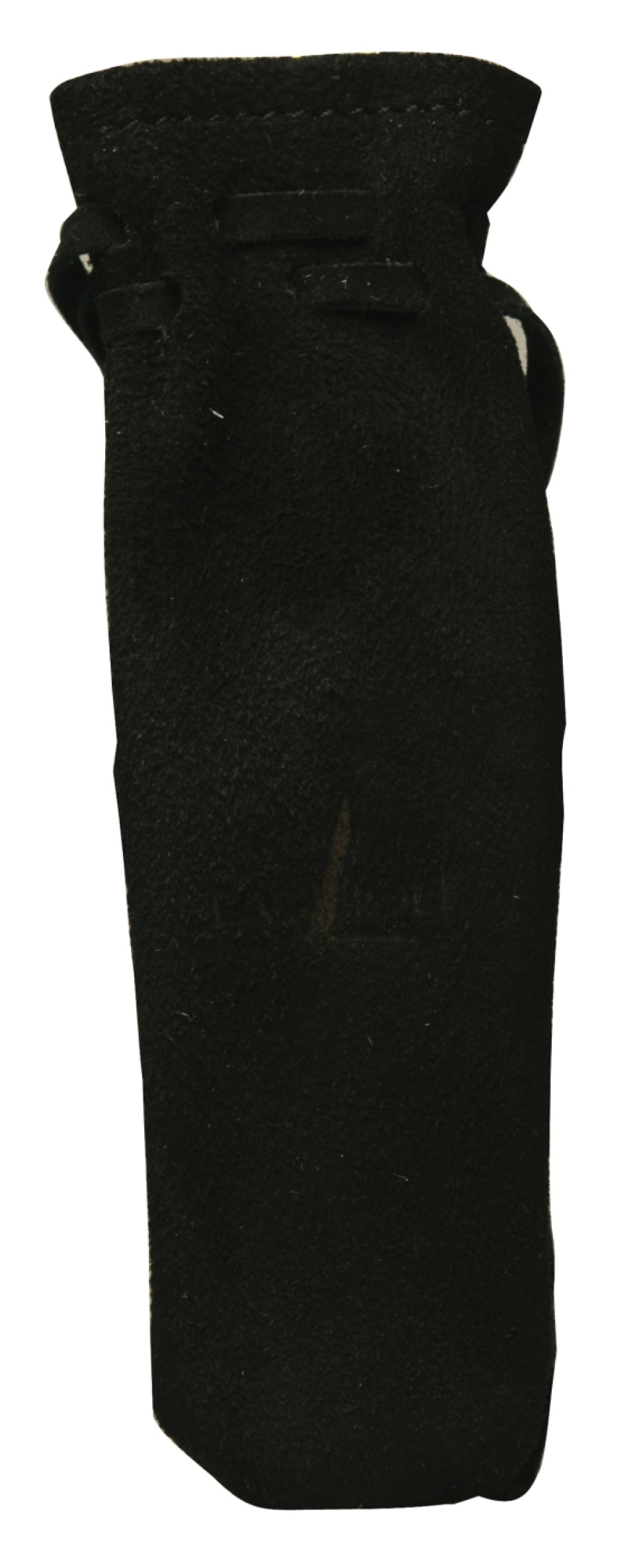 Leren hoes met vetersluiting - zwart - Forge de Laguiole in de groep Tafelschikking / Bestek / Bestek opslag bij The Kitchen Lab (1446-24425)