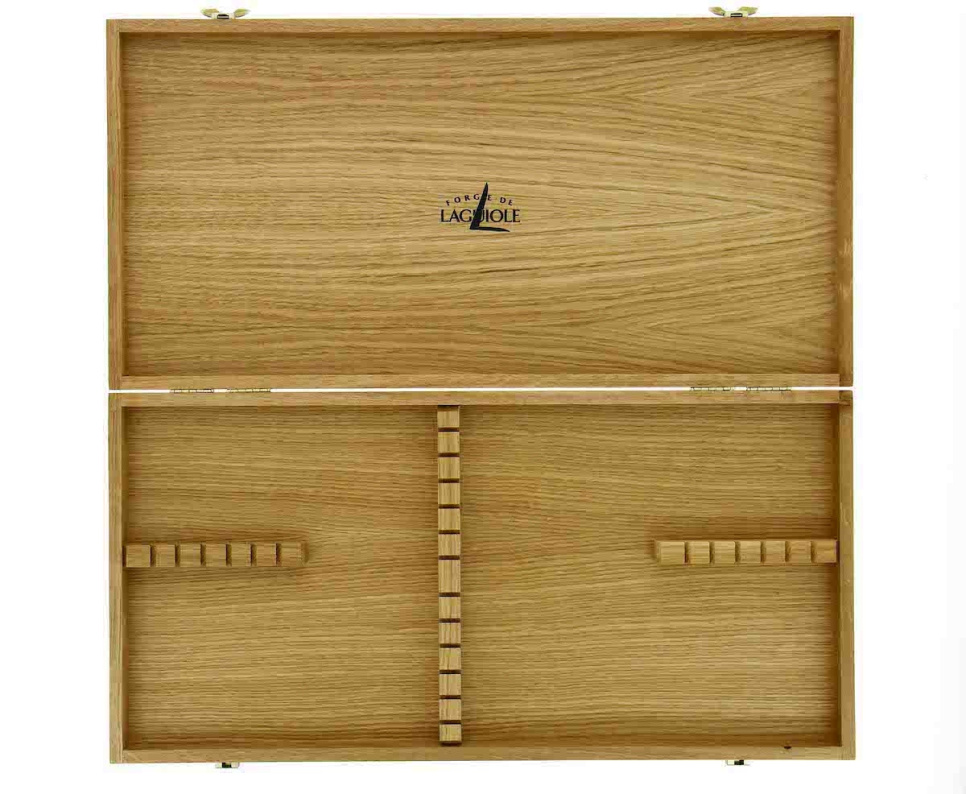 Bestekset 03, grepen van En, gepolijst, Tradition - Forge de Laguiole