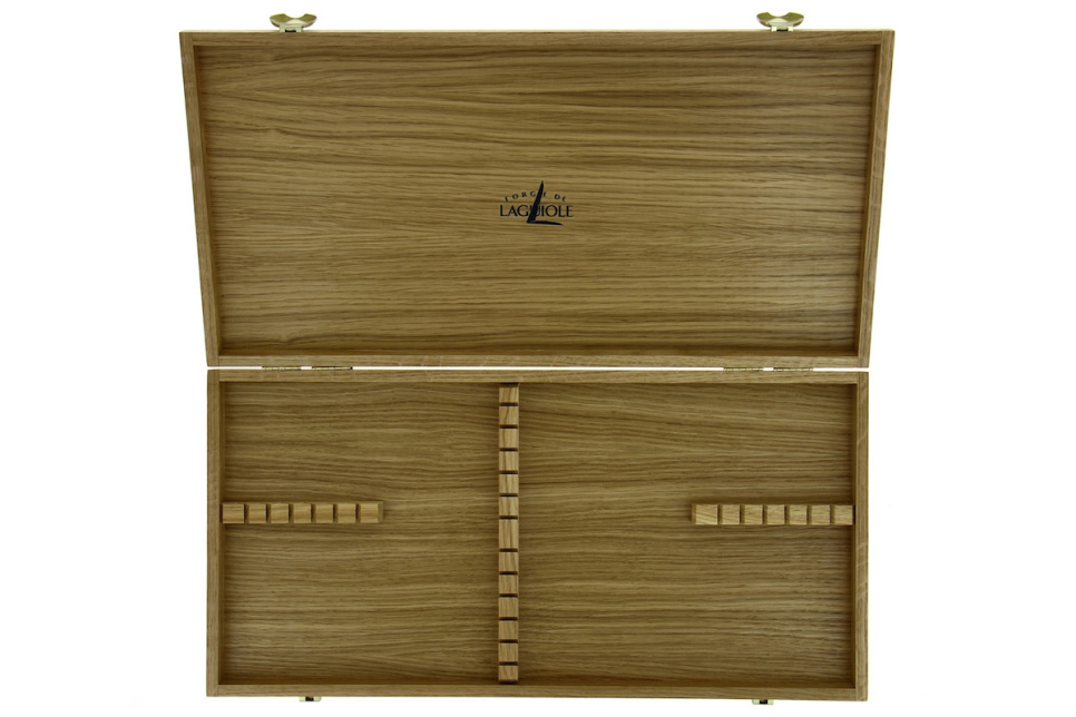 Opbergdoos 03 voor 24 bestekdelen, Eik - Forge de Laguiole