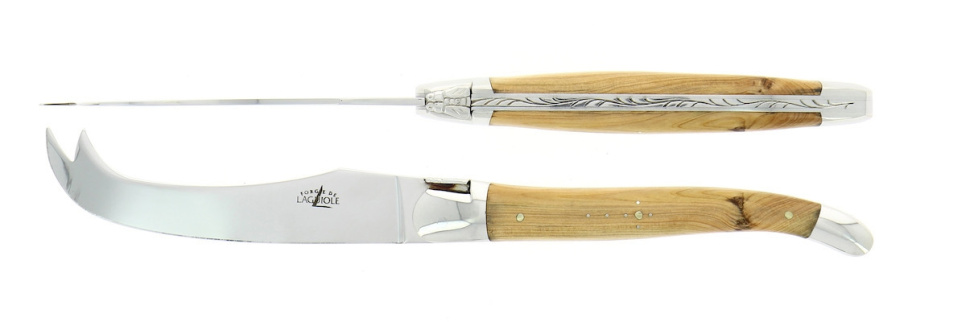 Kaasset, handvat van En, glanzend, Traditioneel - Forge de Laguiole