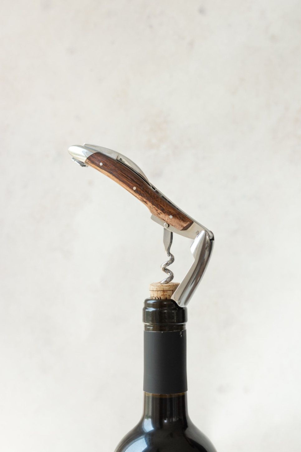 Sommeliermes in wijnstokhout, gepolijst, Tradition - Forge de Laguiole