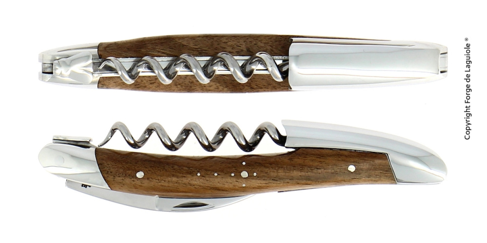 Notenhouten sommeliermes, gepolijst, Tradition - Forge de Laguiole in de groep Bar & Wijn / Wijn accessoires / Kelnersmessen & Flesopeners bij The Kitchen Lab (1446-32981)