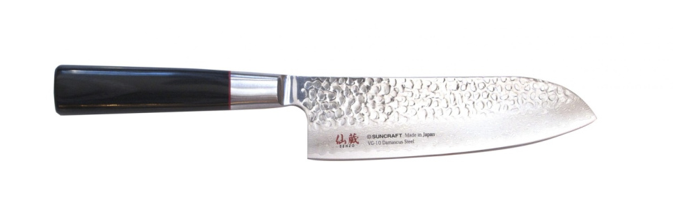 Senzo Santokumes, 17cm - Suncraft in de groep Koken / Keukenmessen / Santoku messen bij The Kitchen Lab (1450-13159)