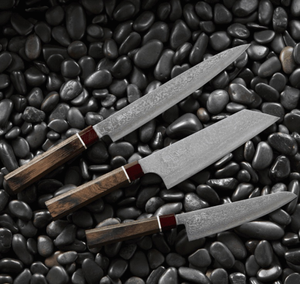 Kleine santoku, 14,5 cm - Suncraft Octa Kleine santoku, 14,5 cm - Suncraft Octa