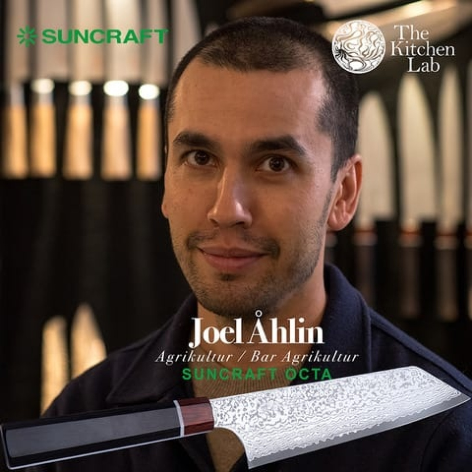 Kleine santoku, 14,5 cm - Suncraft Octa Kleine santoku, 14,5 cm - Suncraft Octa