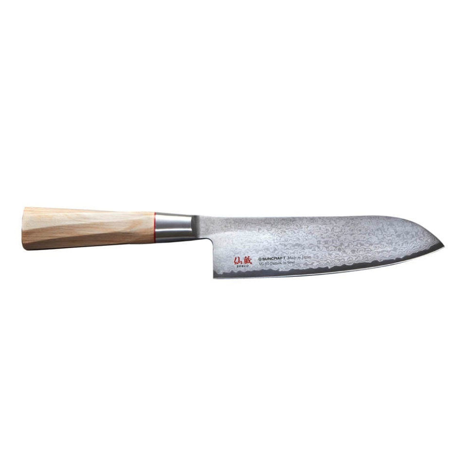 Santoku, 16,5 cm - Suncraft Swirl in de groep Koken / Keukenmessen / Santoku messen bij The Kitchen Lab (1450-25148)