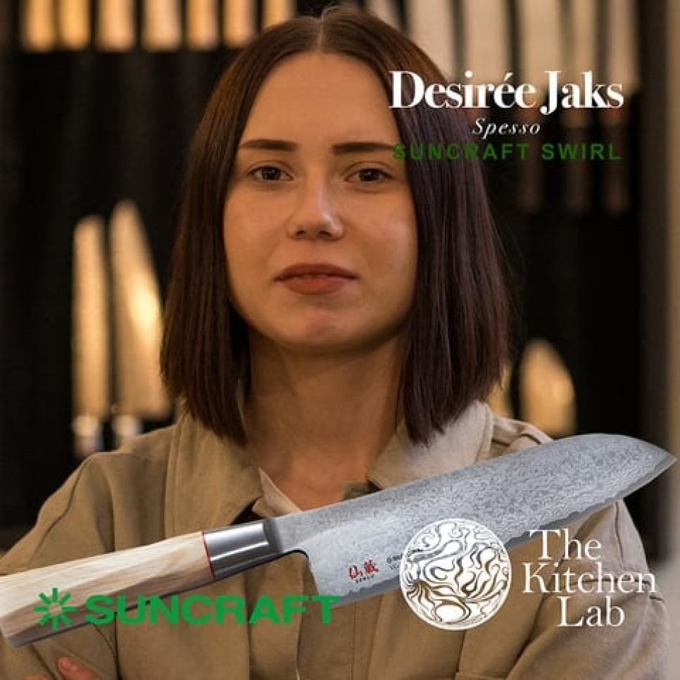 Petty, schilmesje, 15 cm - Suncraft Swirl