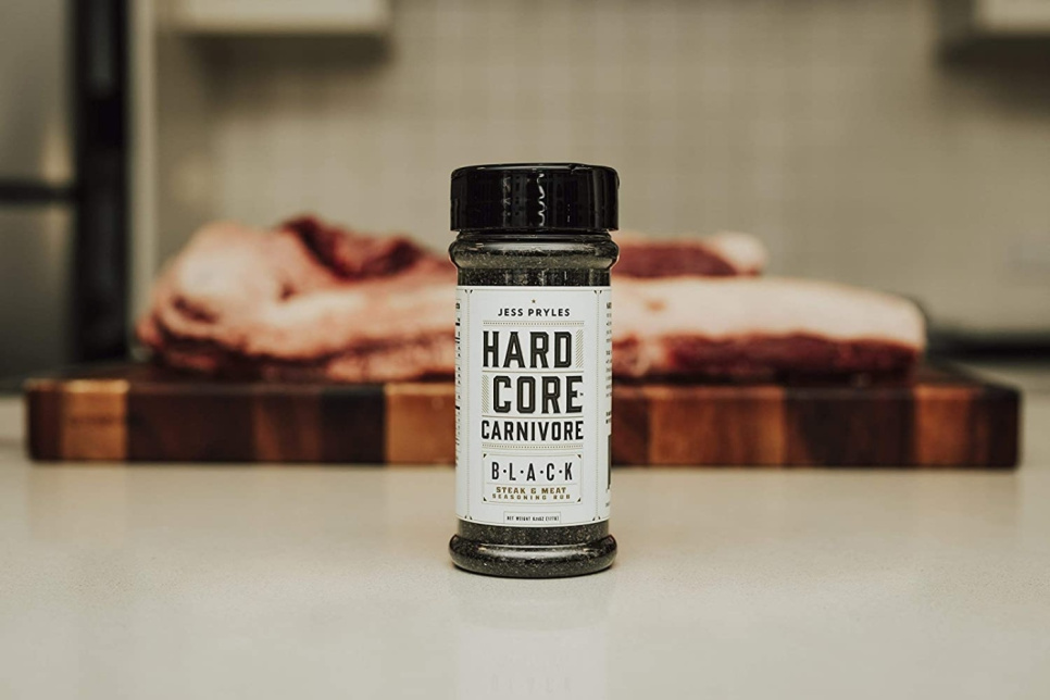 Black Rub voor rund/steak/BBQ, 368 g - Hardcore Carnivore