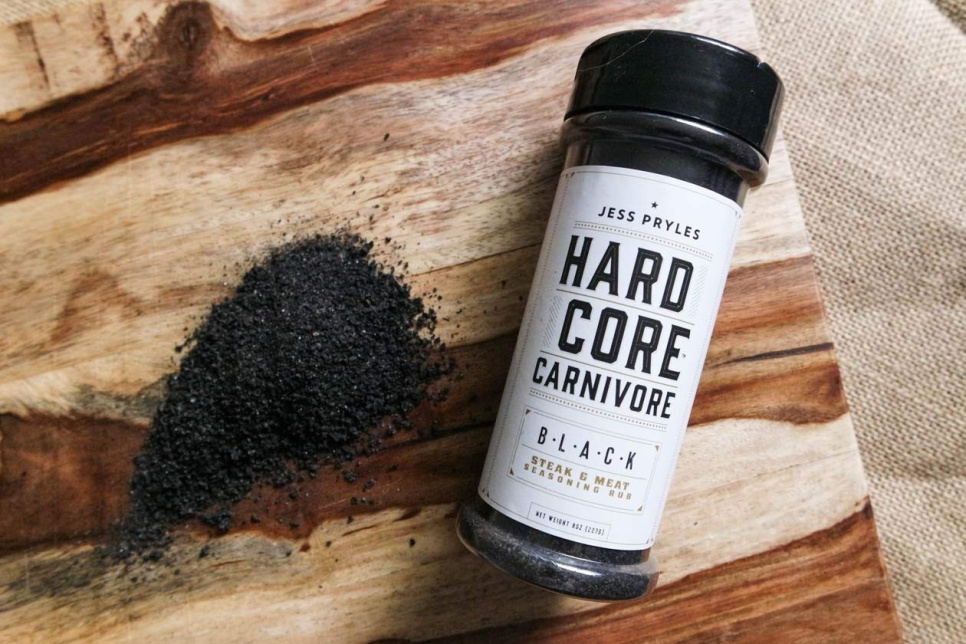 Black Rub voor rund/steak/BBQ, 368 g - Hardcore Carnivore