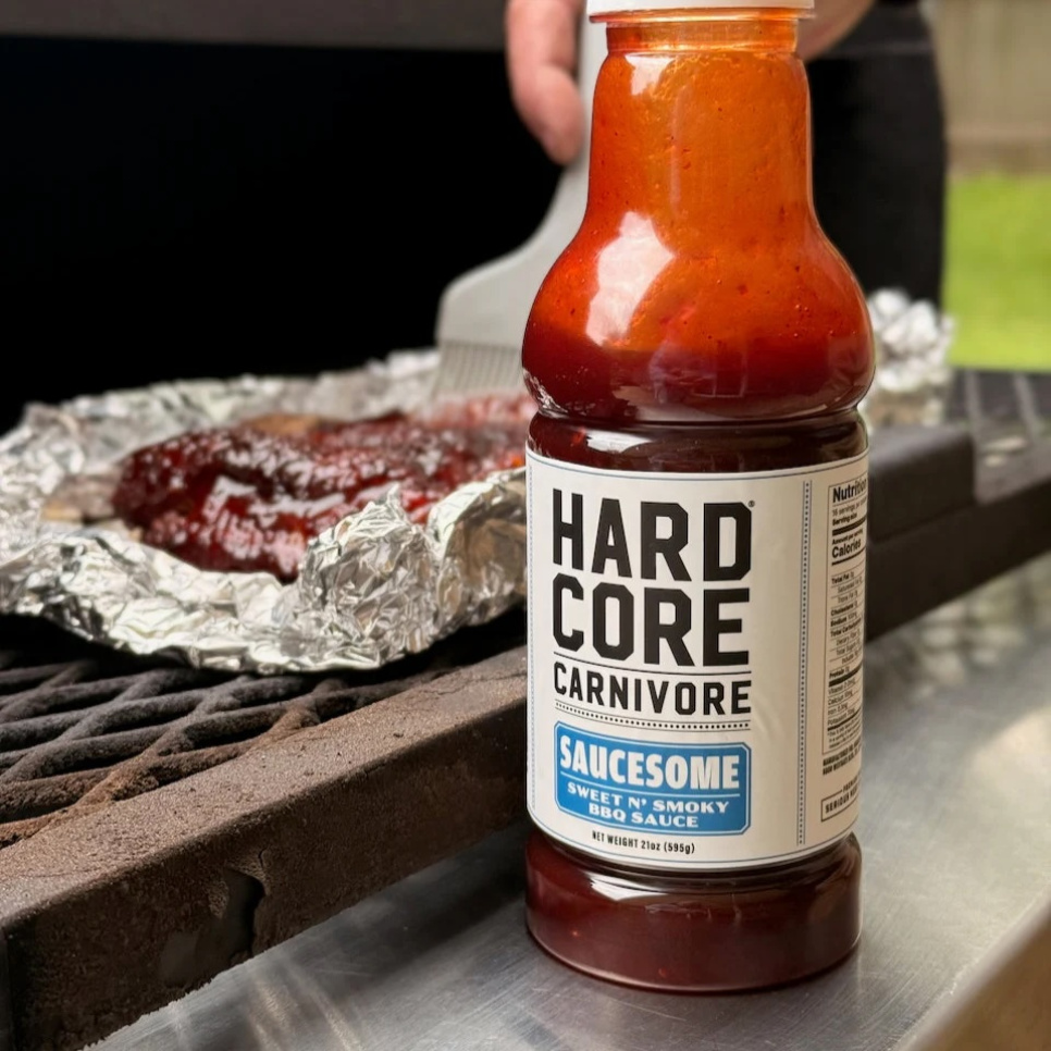 Saucesome BBQ-sauce, 595gr - Hardcore Carnivore in de groep Koken / Specerijen & Smaakstoffen / Kruiden bij The Kitchen Lab (1451-31750)