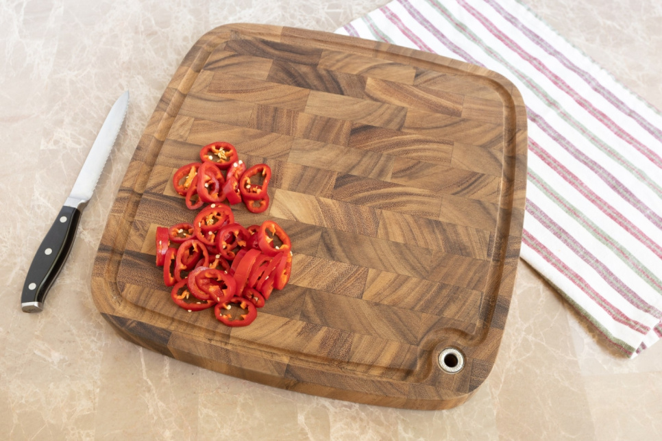 Hakblok van acacia, Gourmet Mini Carolina - Ironwood