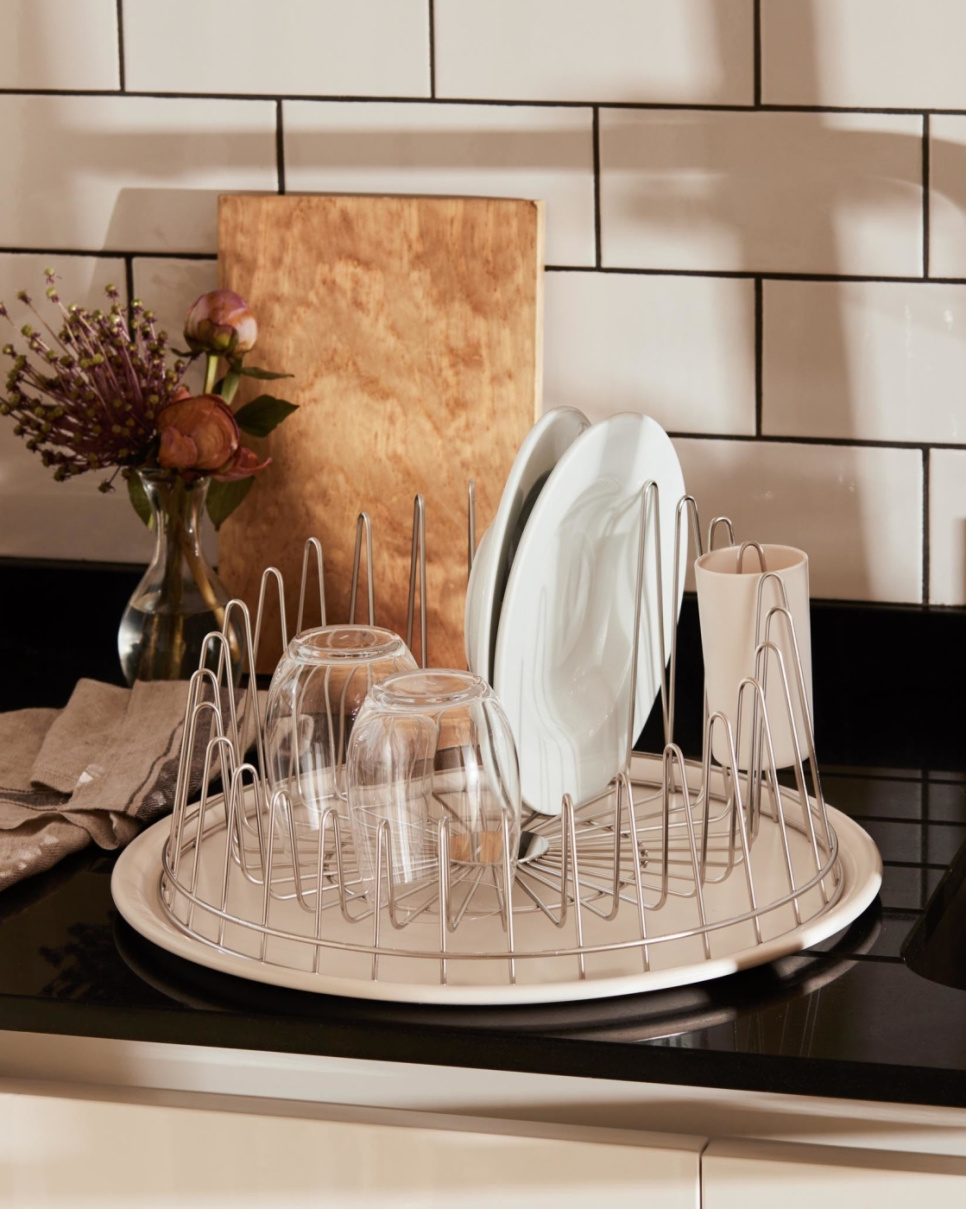 Dienblad voor afdruiprek A Tempo - Alessi Dienblad voor afdruiprek A Tempo - Alessi