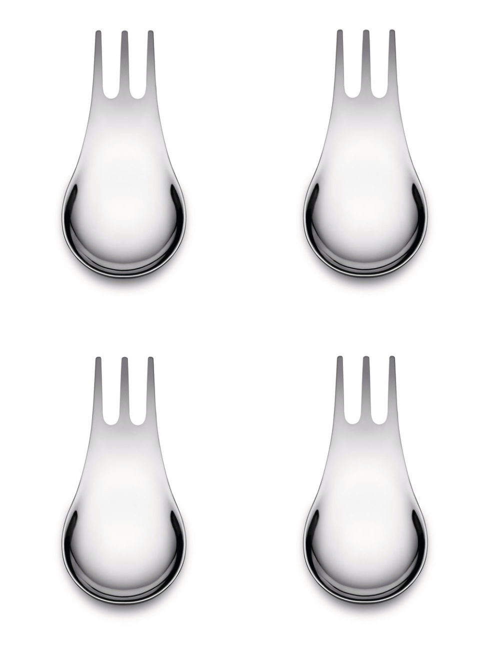 Moscardino, bestek voor snacks, tapas en aperitief, 4 stuks - Alessi in de groep Tafelschikking / Overig voor Tafelschikking en Serveren bij The Kitchen Lab (1466-31422)