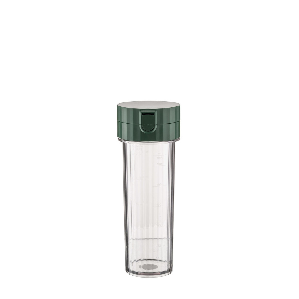 Extra fles voor staafmixer, Plissé, Groen - Alessi in de groep Keukenapparatuur / Mixen en hakken / Blenders bij The Kitchen Lab (1466-31440)