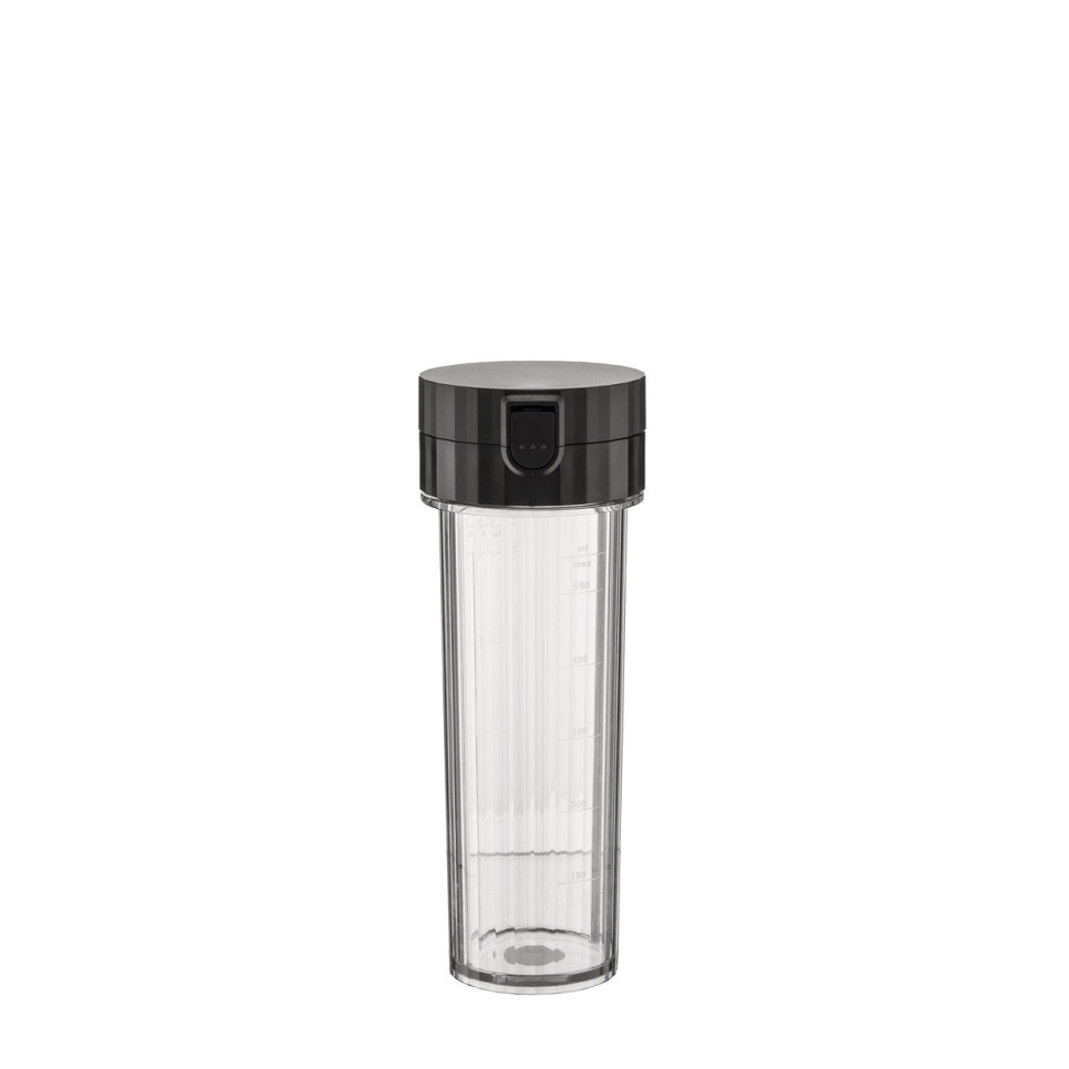 Extra fles voor staafmixer, Plissé, Zwart - Alessi in de groep Keukenapparatuur / Mixen en hakken / Blenders bij The Kitchen Lab (1466-31441)
