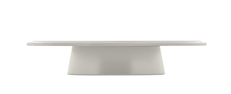 Taartplateau met plexiglazen koepel, Mattina - Alessi