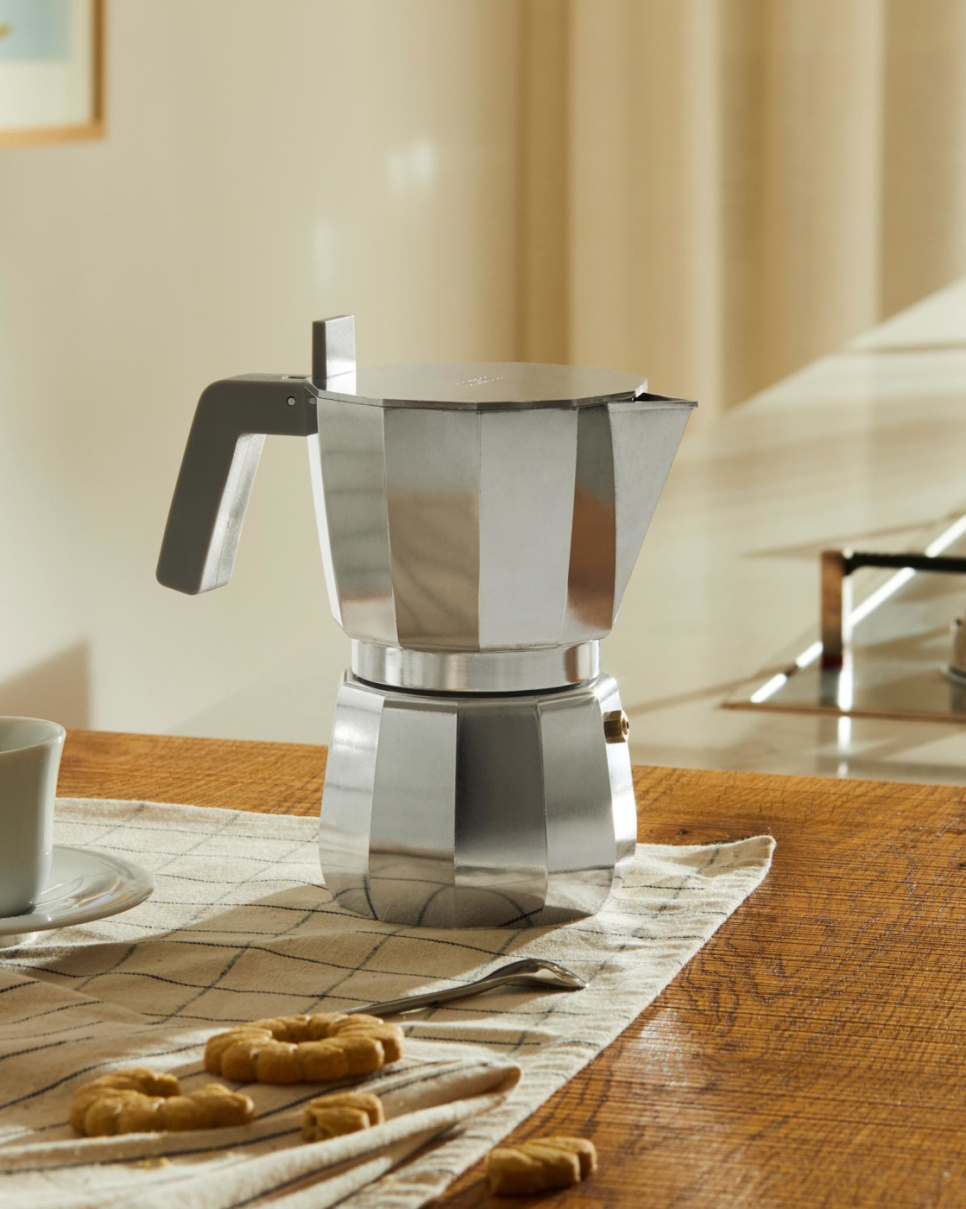 Koffiezetapparaat, Moka - Alessi - 6 kopjes