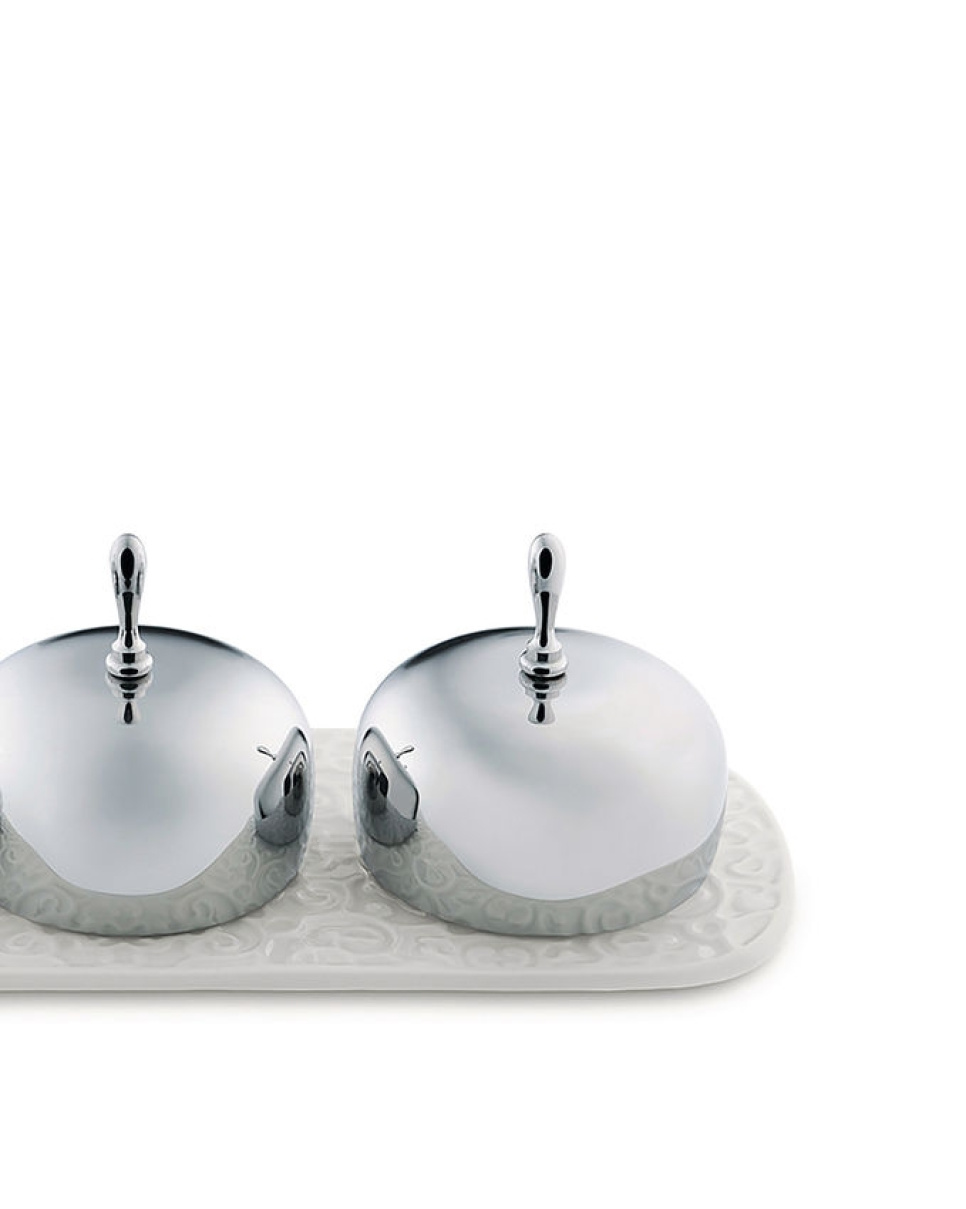 Jamset met drie schaaltjes, Dressed - Alessi