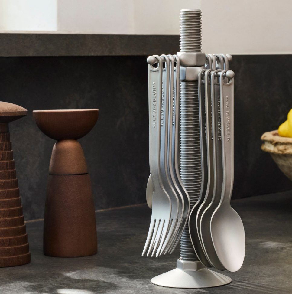 16-delige bestekset + houder, Conversational Objects - Alessi