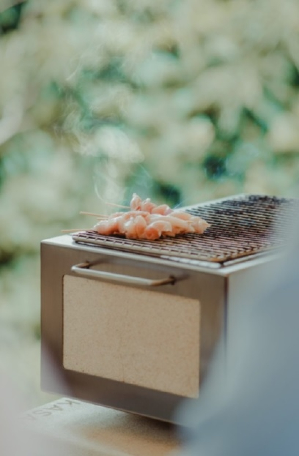 Tafelgrill/congrill met roestvrij stalen frame, Little 40 x 26 cm - Kasai Tafelgrill/congrill met roestvrij stalen frame, Little 40 x 26 cm - Kasai