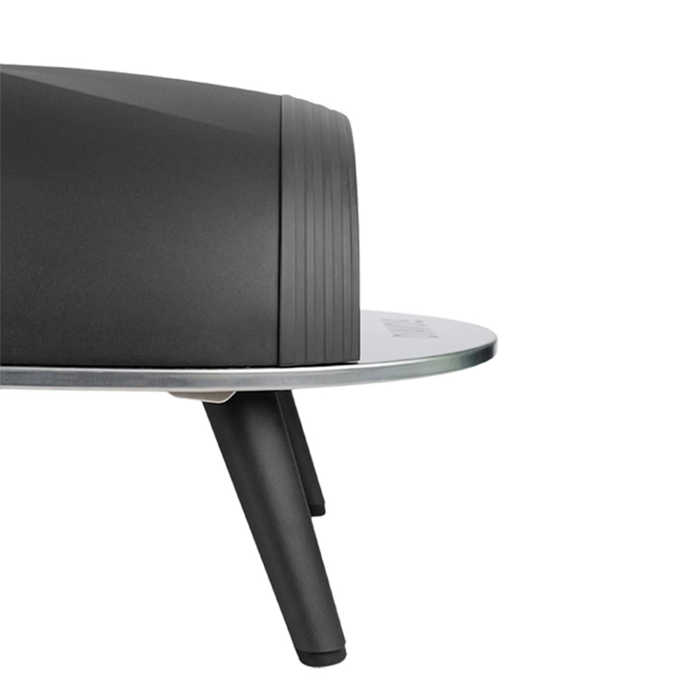 Pizzaoven Diavolo, Gas gestookt, Zwart - Delivita Pizzaoven Diavolo, Gas gestookt, Zwart - Delivita