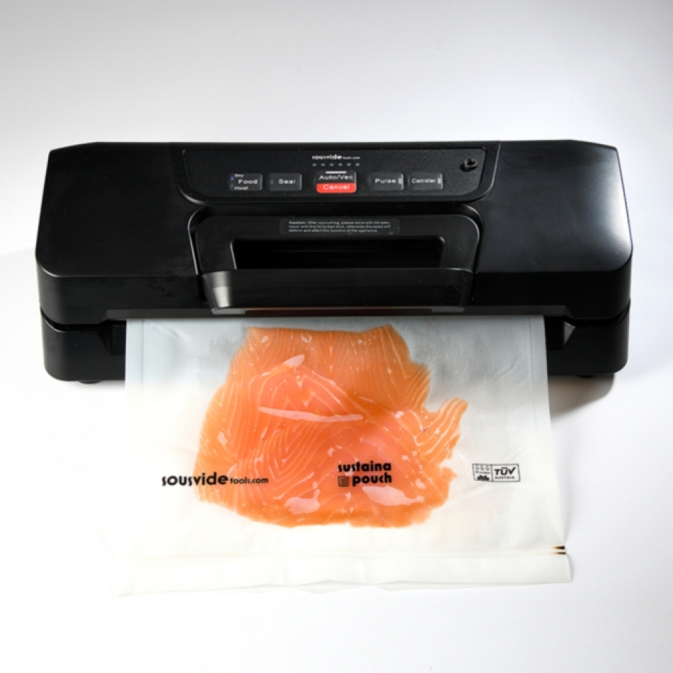 Composteerbare vacuümzakken voor sous vide op rol, 28 cm x 5 m - SousVideTools Composteerbare vacuümzakken voor sous vide op rol, 28 cm x 5 m - SousVideTools