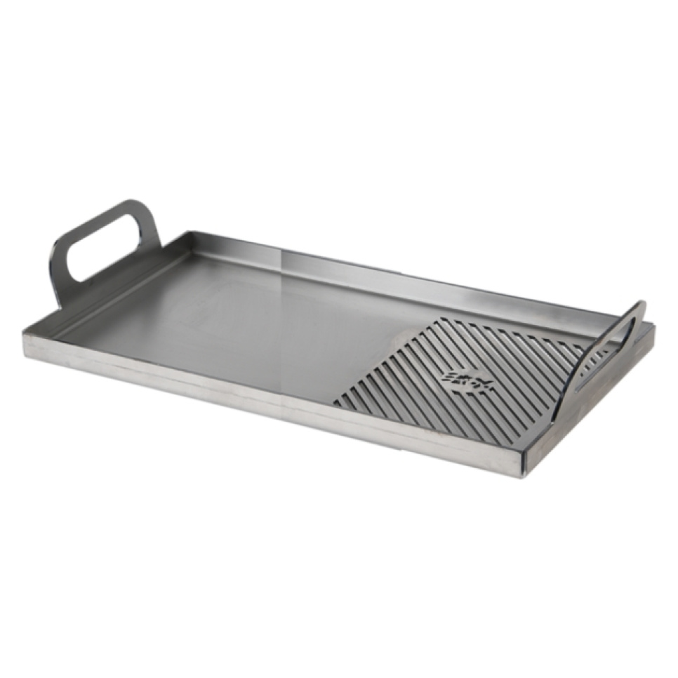 Frituurtafel / Plancha voor Medium Lang, 50/50 - Kasai in de groep Barbecues, Fornuizen & Ovens / Barbecue accessoires bij The Kitchen Lab (1512-31947)