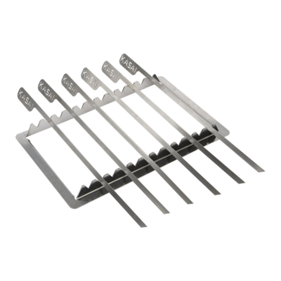Grillspiesrek voor medium lang - Kasai in de groep Barbecues, Fornuizen & Ovens / Barbecue accessoires bij The Kitchen Lab (1512-31948)