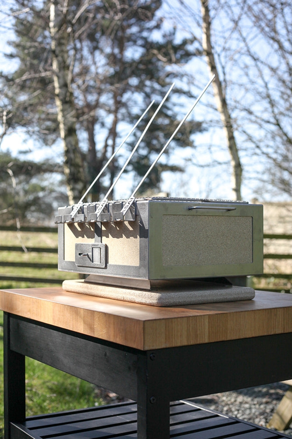 EPTO Barbecue spiesen met beugels, 6 stuks - Kasai