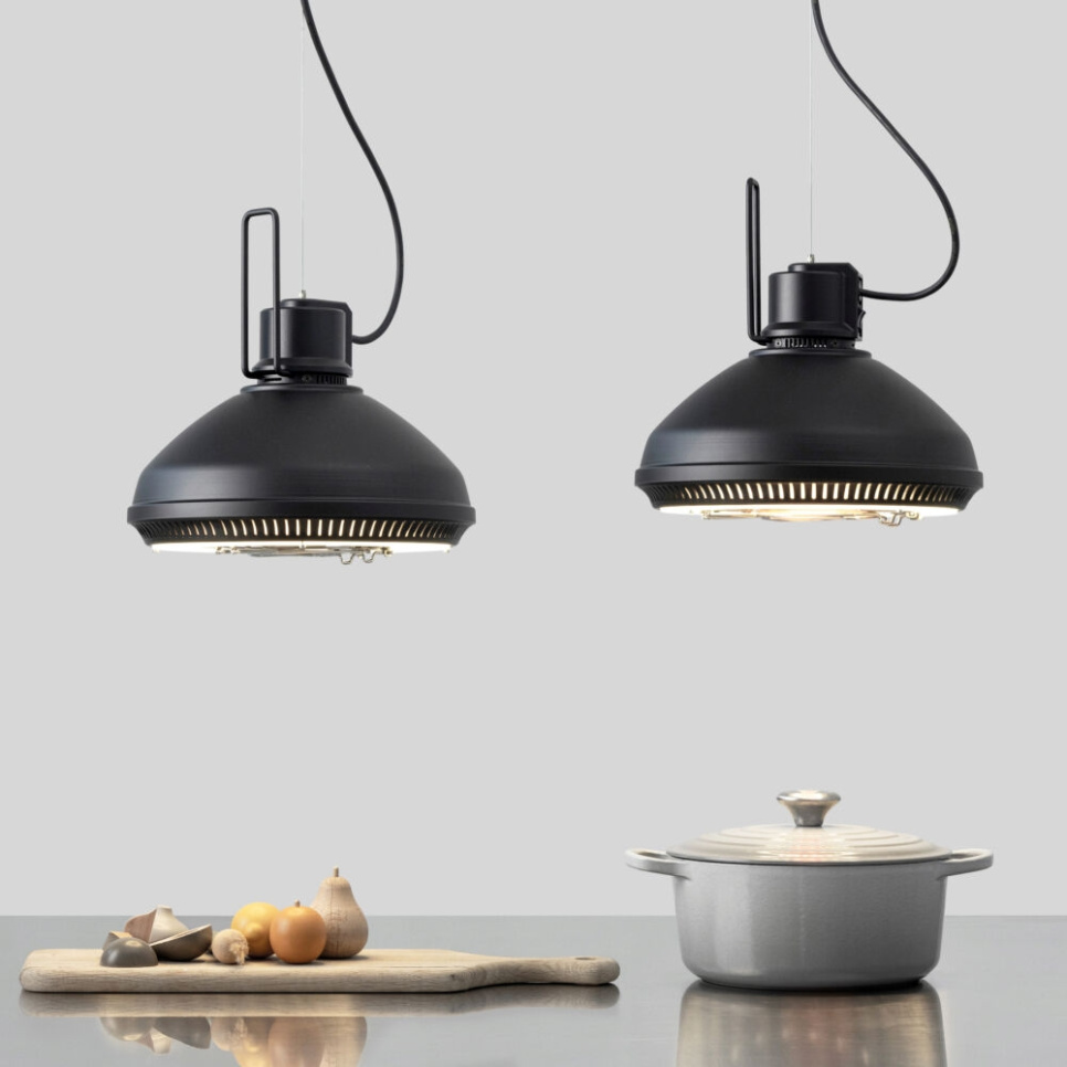 Verwarmingslamp HAL, Liftfunctie, Zwart - Stayhot Verwarmingslamp HAL, Liftfunctie, Zwart - Stayhot