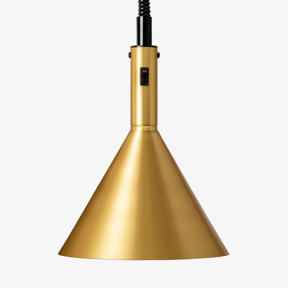 Verwarmingslamp Trattoria 1224, liftfunctie, messing - Stayhot in de groep Keukenapparatuur / Verwarming & Koken / Warmtelamp bij The Kitchen Lab (1531-31642)