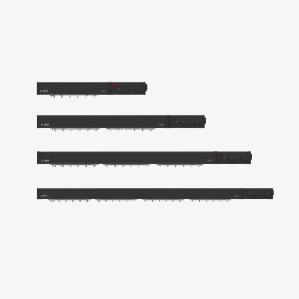 Heatstrip Focus 60 Zwart - Stayhot Heatstrip Focus 60 Zwart - Stayhot