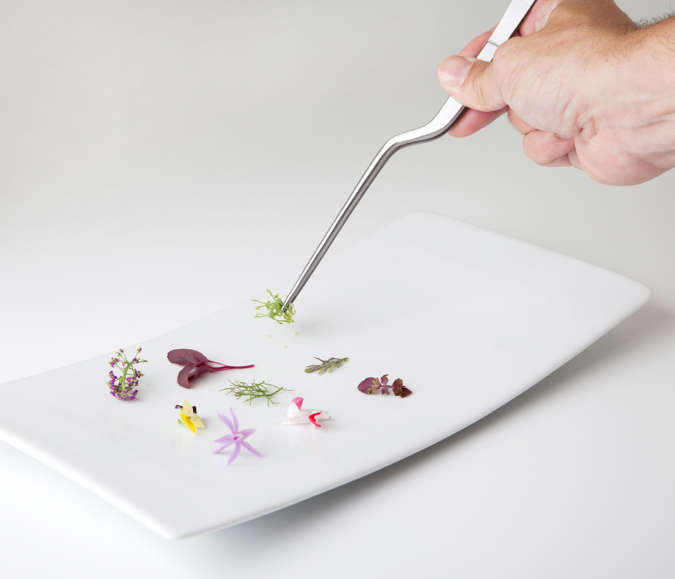 Overlegpincet, offset - 100% Chef - 20 cm Overlegpincet, offset - 100% Chef - 20 cm