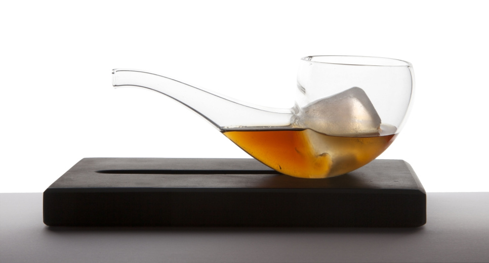 Cocktailglas, Pijp met standaard - 100% Chef in de groep Tafelschikking / Glas / Cocktailglas bij The Kitchen Lab (1532-14998)