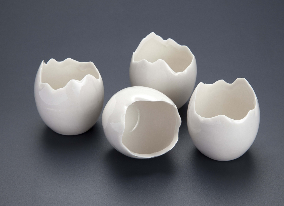 Eierschotel in ovenvast porselein - 100% Chef Eierschotel in ovenvast porselein - 100% Chef