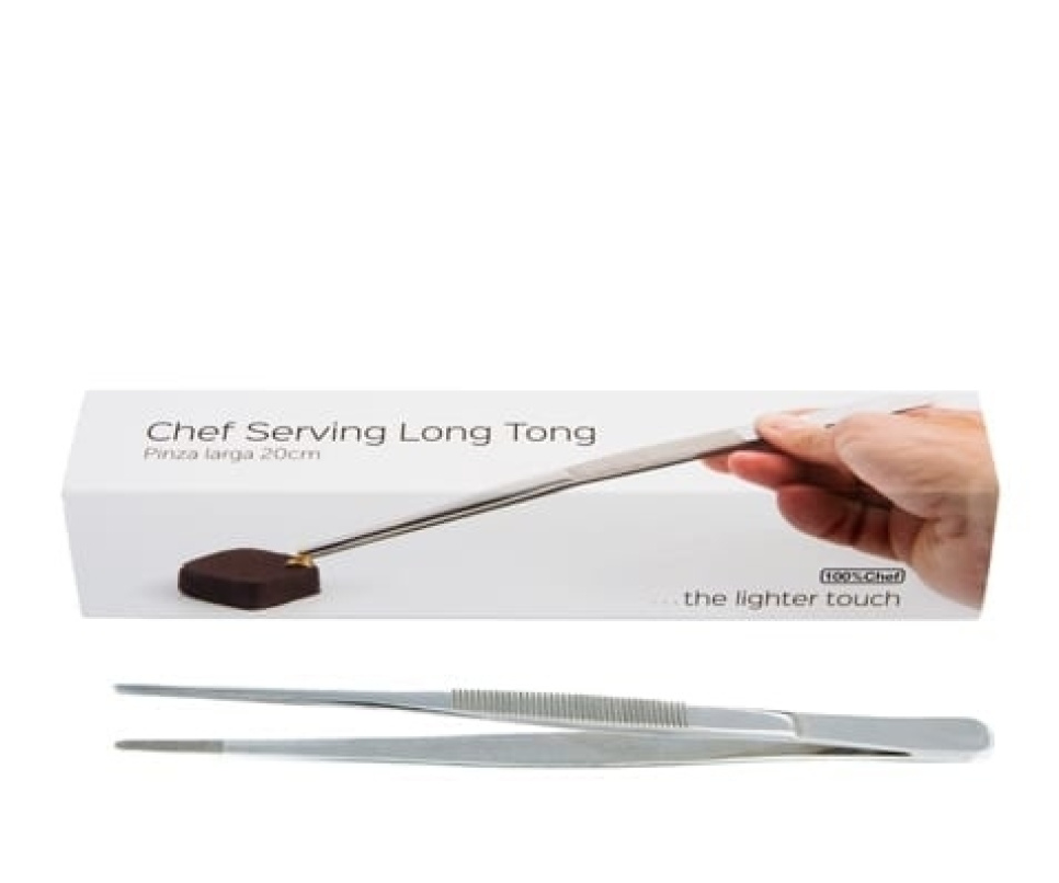 Rek 20cm, geschenkdoos - 100% Chef in de groep Koken / Keukengerei / Tang & pincet bij The Kitchen Lab (1532-15031)