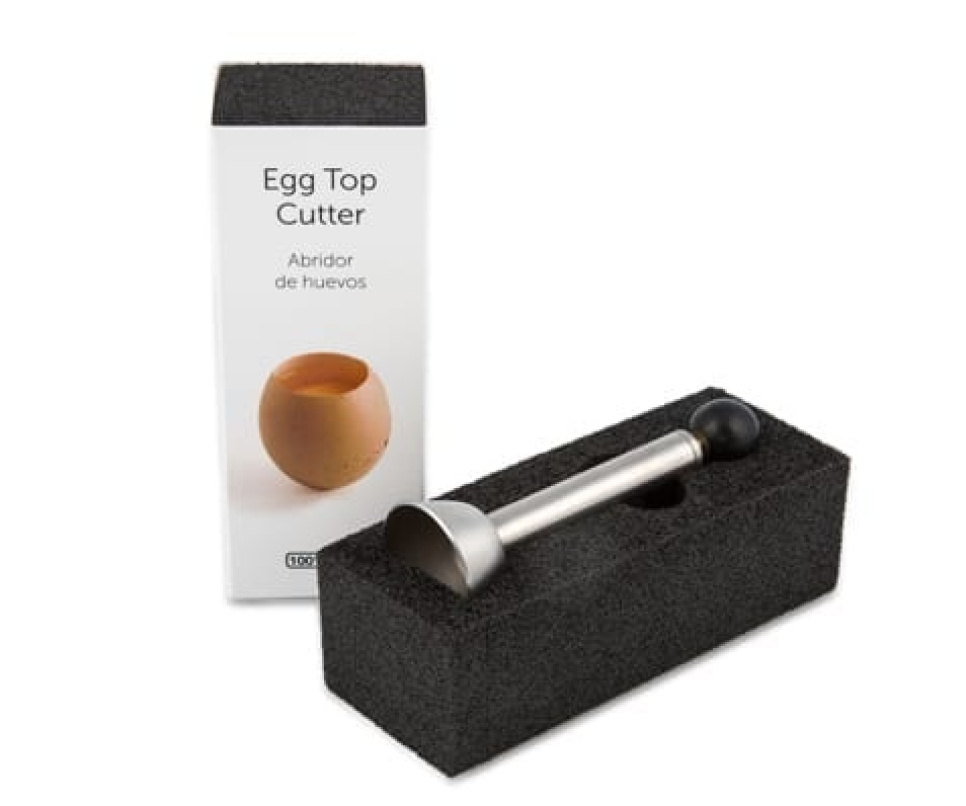 Eiertop snijder voor kippeneieren, geschenkverpakking - 100% Chef in de groep Koken / Moleculair koken / Apparatuur voor moleculaire gastronomie bij The Kitchen Lab (1532-15036)